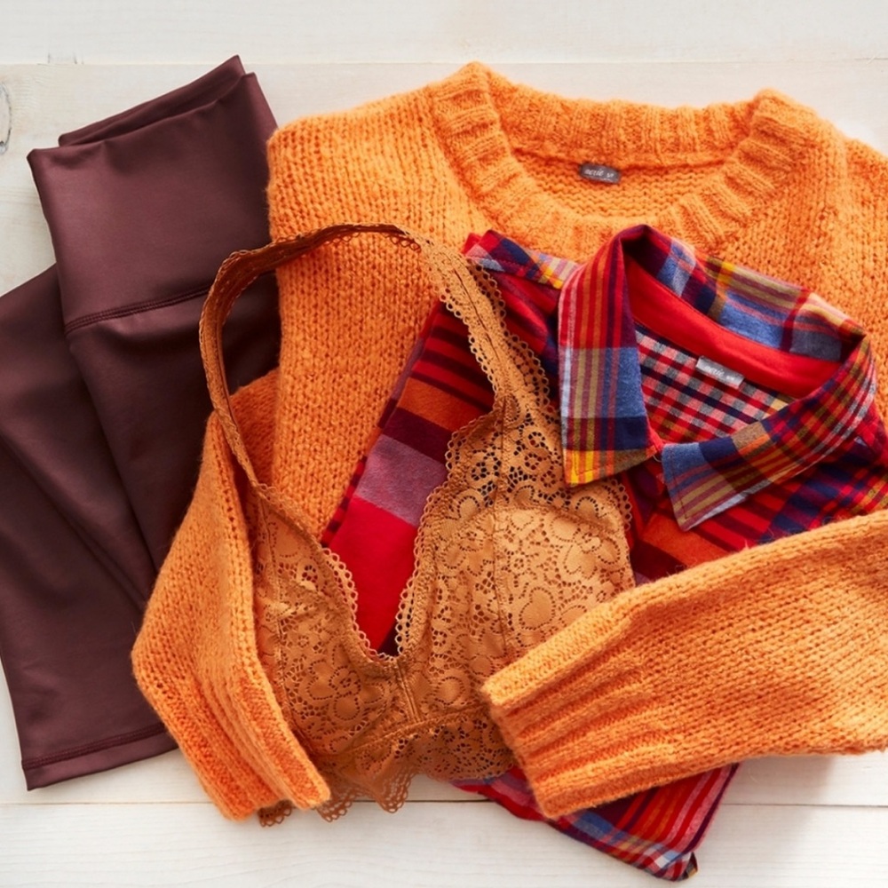 Aerie Alpaca & Wool Blend Big Sky Oversized Sweater